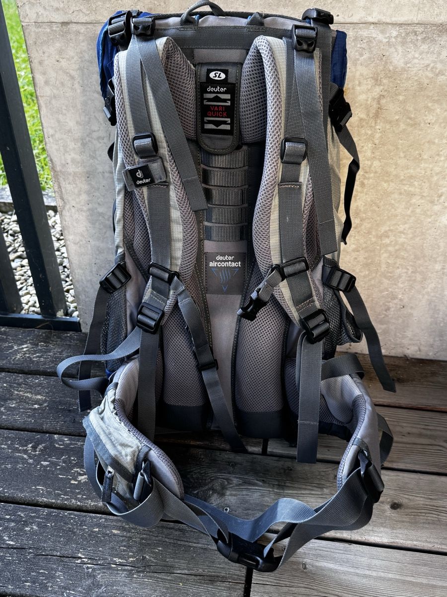 Deuter Zaini: Rucksack Deuter 45+10 – Usato da Zürich venduto da Manubene 1