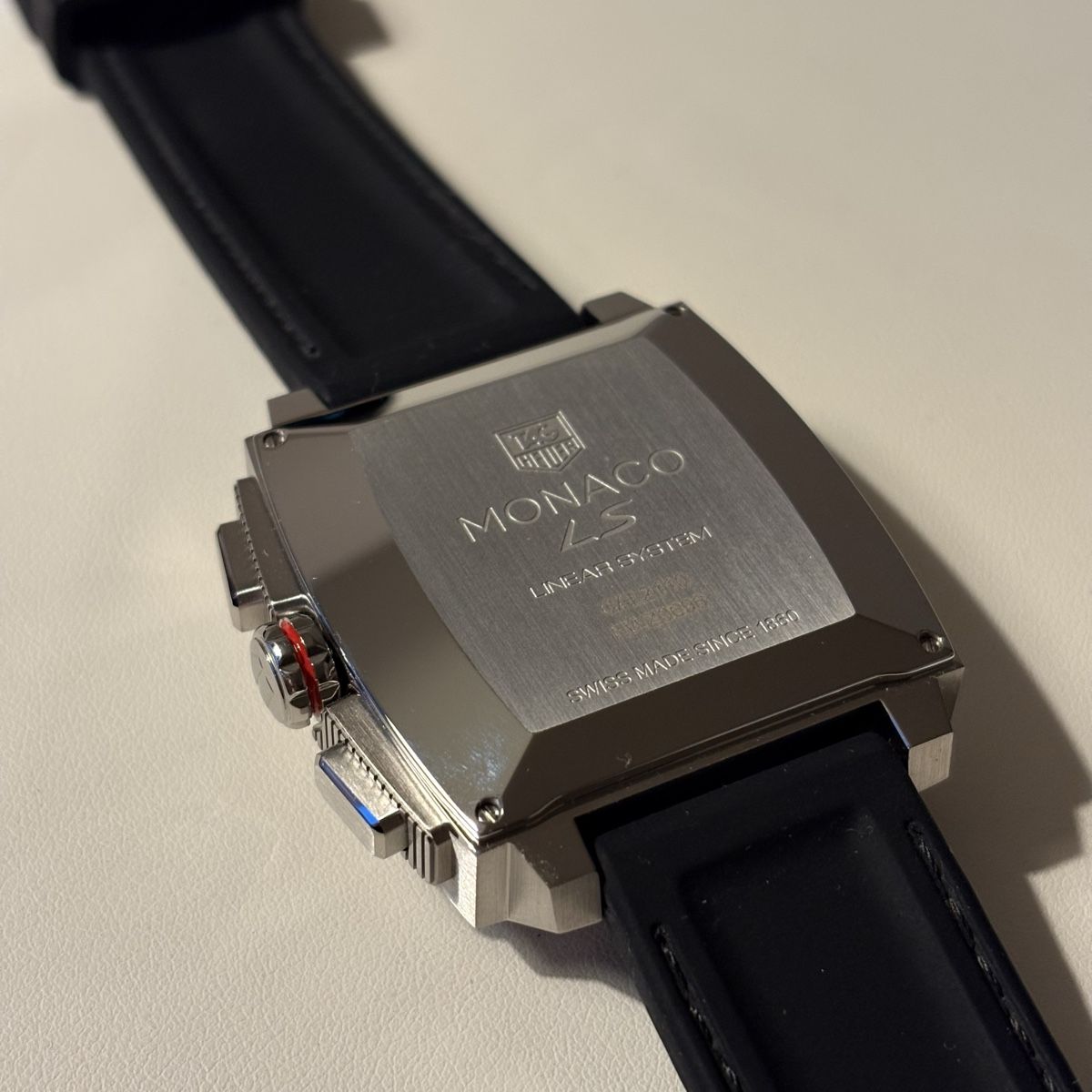 Tag Heuer Uhren: Tag Heuer Monaco LS revidiert CAL2110 – Gebraucht aus Winterthur von LaBodega 2