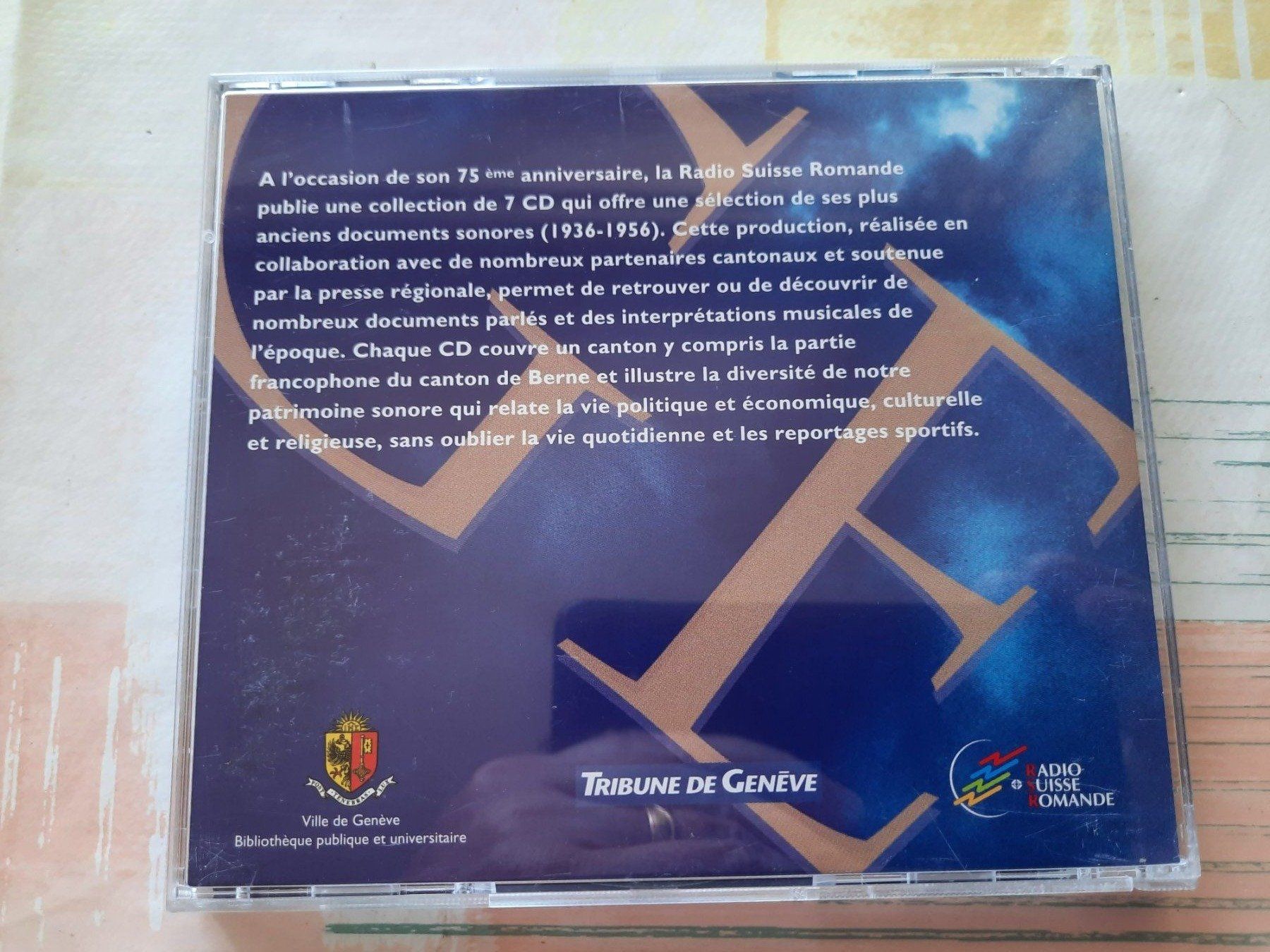 CD: CD Archives de la RSR Genève – Usato da Pully venduto da bro_n52j 1