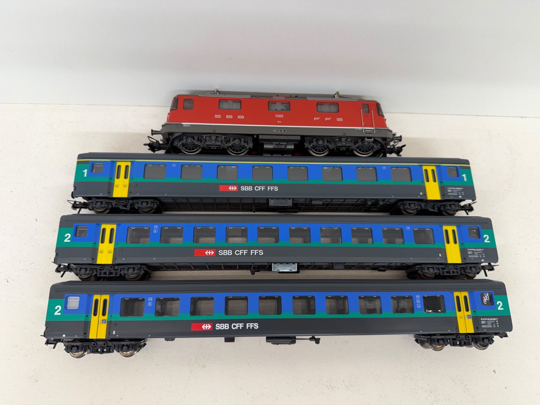 Modelleisenbahnen: Märklin/Roco SBB Interregio-Zug / Digital MFX – Gebraucht aus Büsserach von ModellbahnDepot
