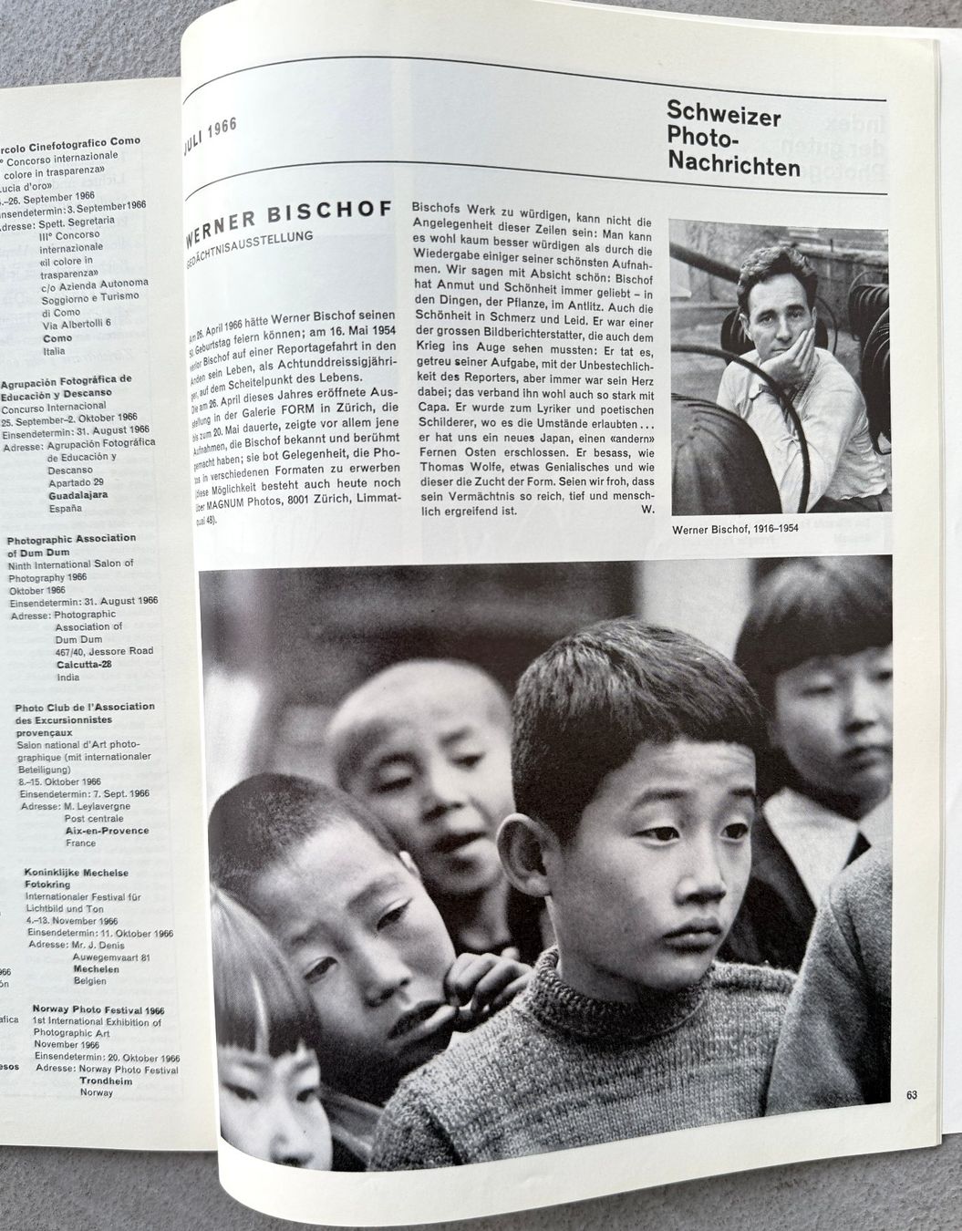 Zeitschriften & Magazine: camera, Juli 1966 – Gebraucht aus Birsfelden von aujoomoo 7