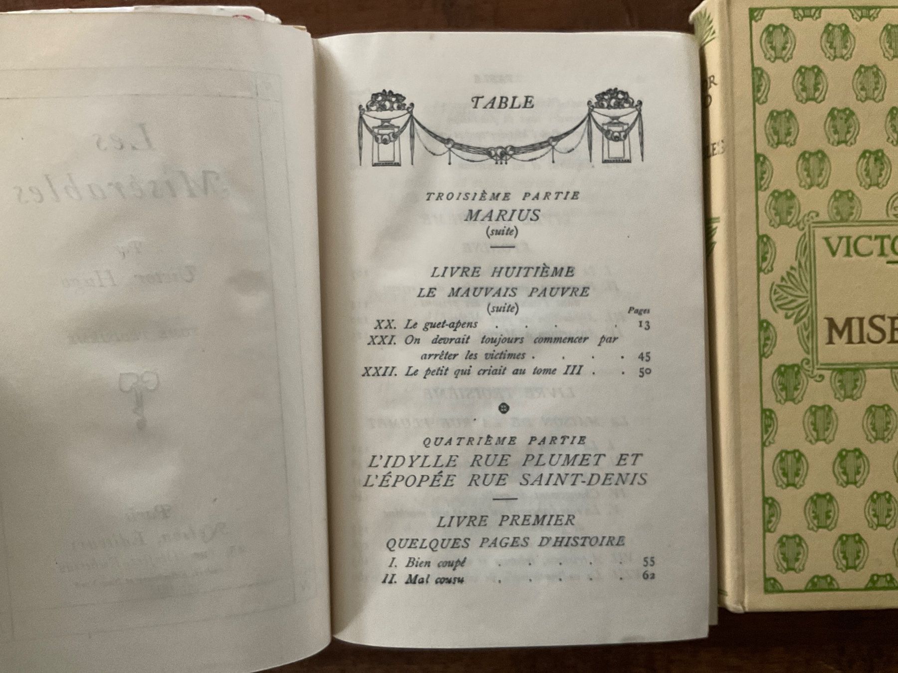 Libri: Les Misérables, Victor Hugo, édition Nelson, 4 tomes – Usato da Avenches venduto da Tinkey 4