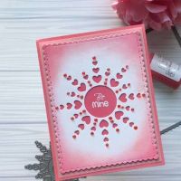 HERZ SONNE STANZSCHABLONE