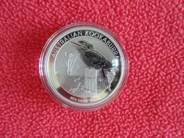 Kookaburra Silbermünze 1 Unze - 2016 - schöner Zustand!