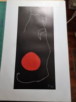 JOAN MIRO    KUNSTDRUCK AUF FESTEM PAPIER GRÖSSE 100X65CM