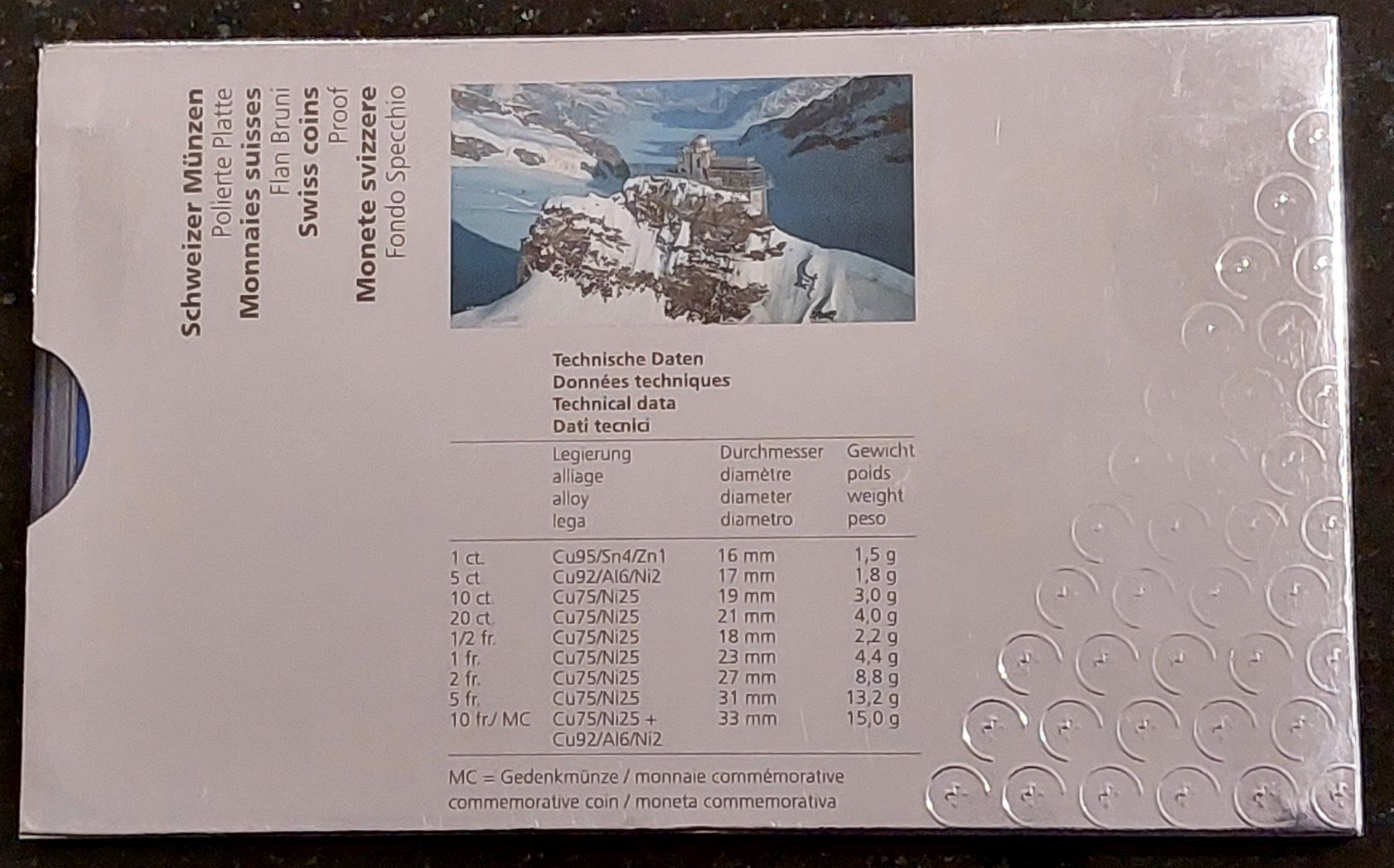 Tutti le monete: CH - Münzsatz 2005 pp – Nuovo (secondo la descrizione) da Arch venduto da moneyswiss 3
