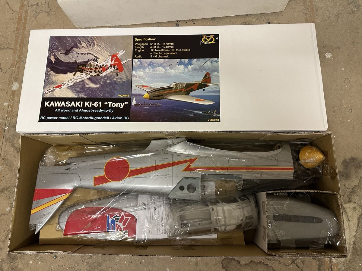 Modellismo RC: Kawasaki Ki rtf neuf – Nuovo e nell'imballaggio originale da Chevroux venduto da alex911