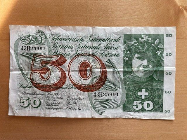 Banknoten: Banknoten Serie 5 – Gebraucht aus Tecknau von hoteck 1