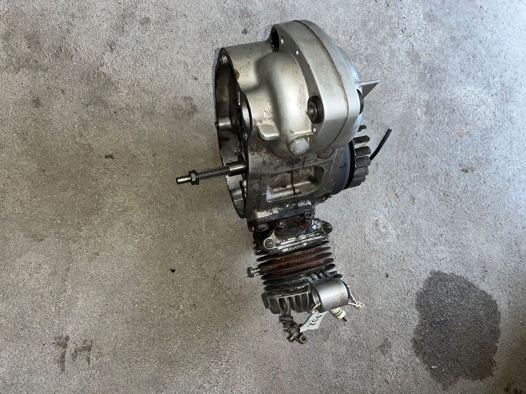 Sachs Parti ricambio per ciclomotori: Sachs 502 Saxonette Motor – Difettoso da Fahrni b. Thun venduto da berger_tuning34
