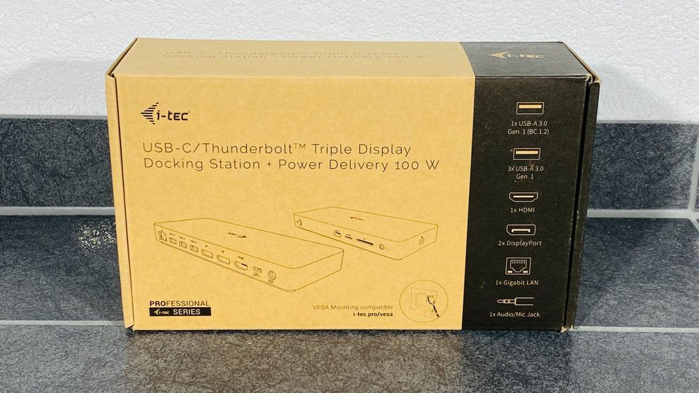 I-tec Thunderbolt 3 â€ Class Cable, 40 Gbps, 100W Power Delivery Usb C Compatible 150cm 2074