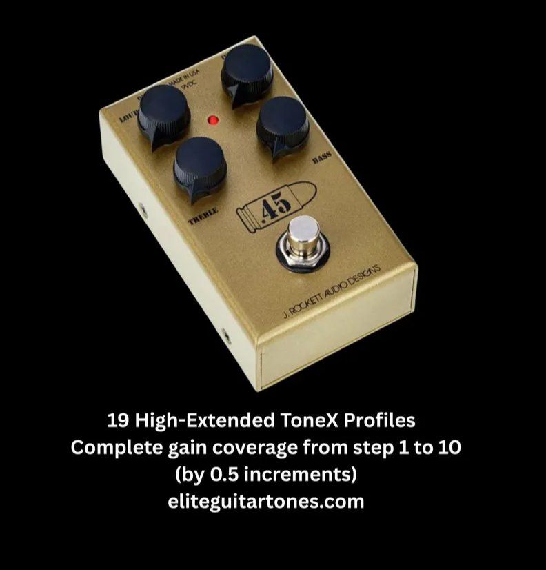 Strumenti musicali: J Rockett Caliber 45 ToneX Captures Pack – Nuovo (secondo la descrizione) da Lausanne venduto da VG1005