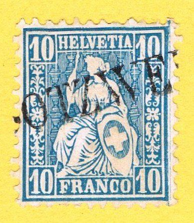 Tutti i francobolli: Stabstempel Dotzweil (Dozwil) – Usato da Biberstein venduto da Jura39
