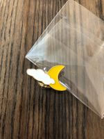 Pin Anstecker Mond Sichel Sichelmond Wolke Nacht