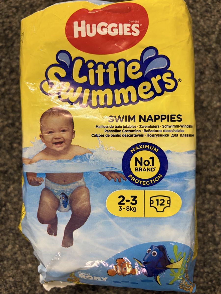 Huggies Secchi per pannolini & Pannolini: 9 Stk Huggies Schwimmwindeln Gr. 2-3 – Nuovo (secondo la descrizione) da Seuzach venduto da Quartararo20