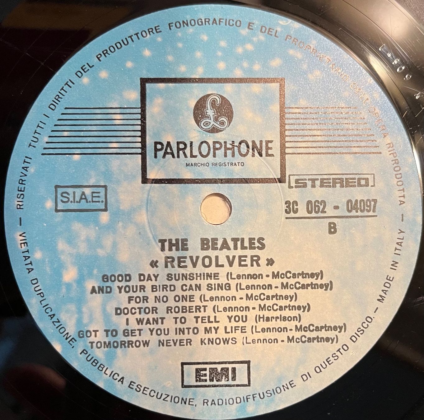 Dischi in vinile: THE BEATLES - REVOLVER - 33 Tours – Usato da Bussigny venduto da vinyl-pas-cher 3