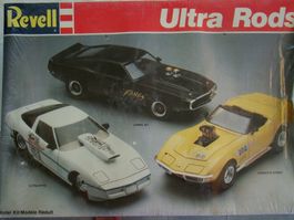 Revell Ultra Rods set mit 3 verschiedenen Bausätzen #7481