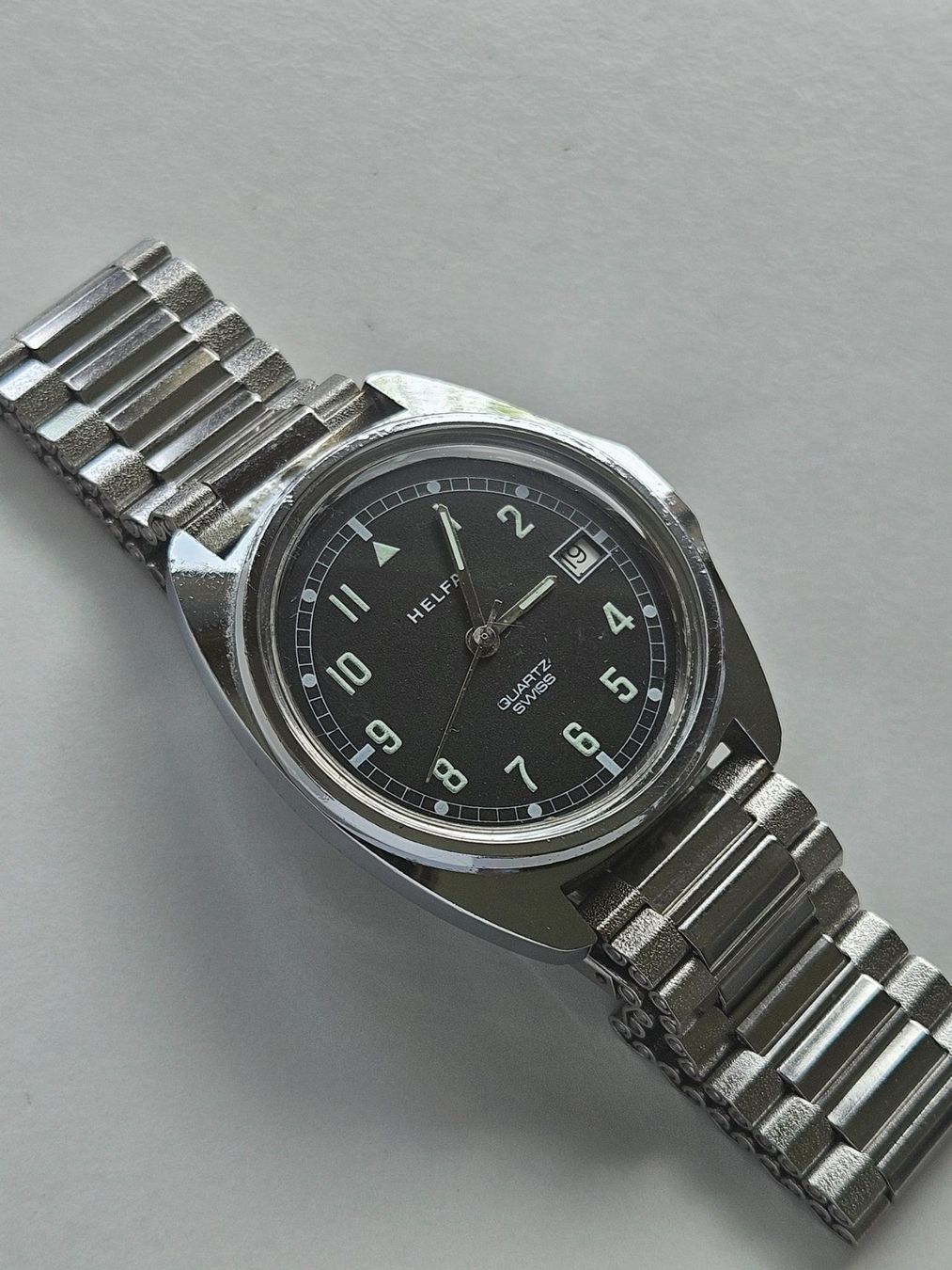 Orologi: 705 Helfa Swiss Quartz Date – Usato da Berikon venduto da mmm21 1