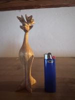 Holz-Reh, handgeschnitzt - Dekoration für die Festtage!