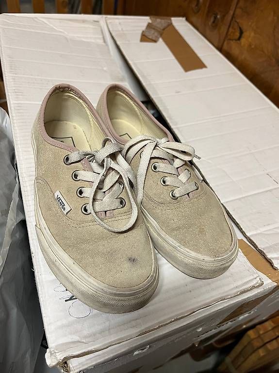 Chaussures hommes: Vans Authentic Suede, Beige - Gr. 36 – D'occasion à Winterthur par jeskima