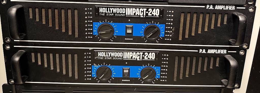 Amplificateurs: Amplificatori PA Hollywood Impact-240 Mk II – D'occasion à Riazzino par ste_p59z