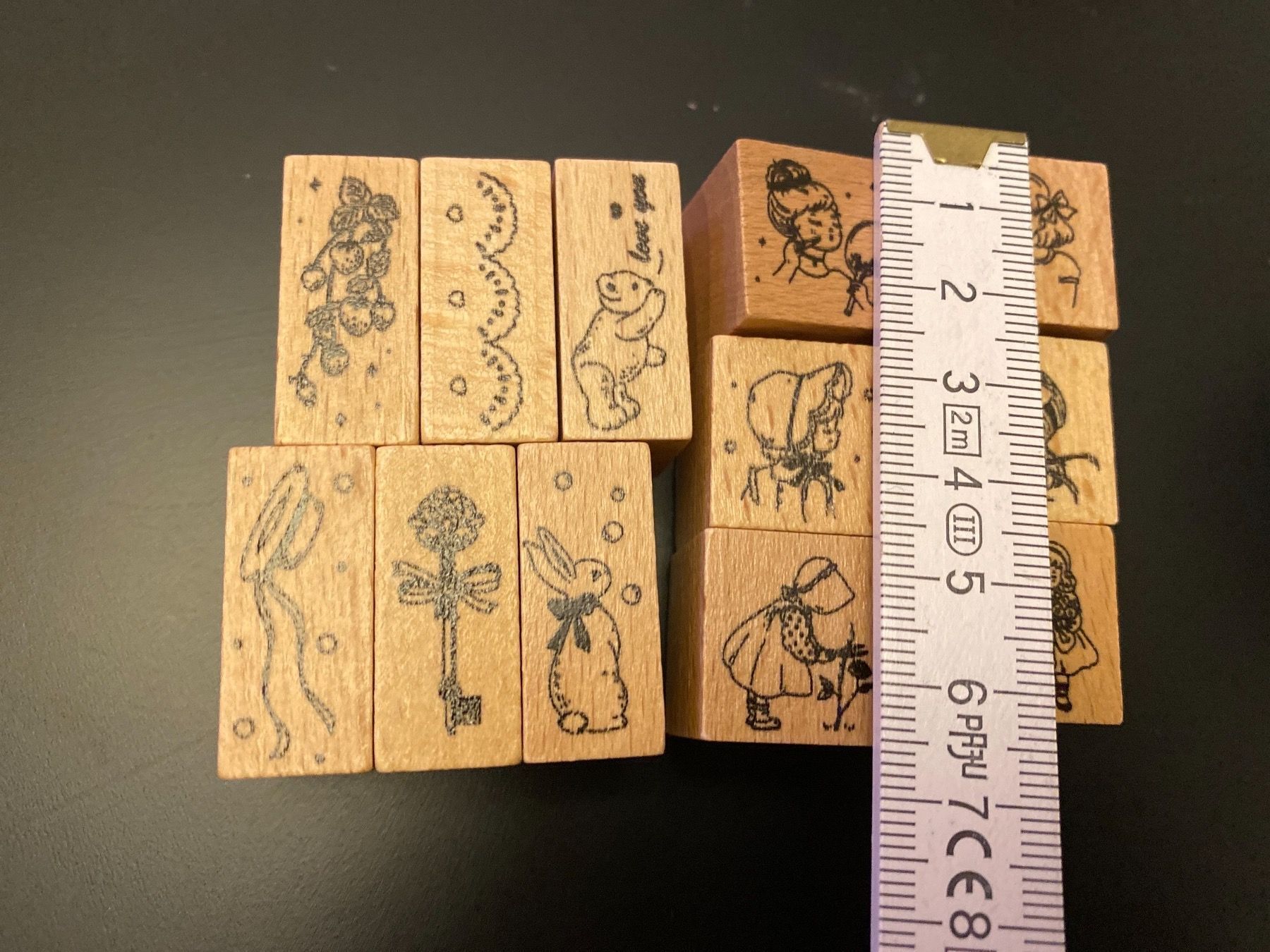 Tampons: Stempel Set 12 Stück – Neuf avec emballage d'origine à Buchrain par Sisi83 3
