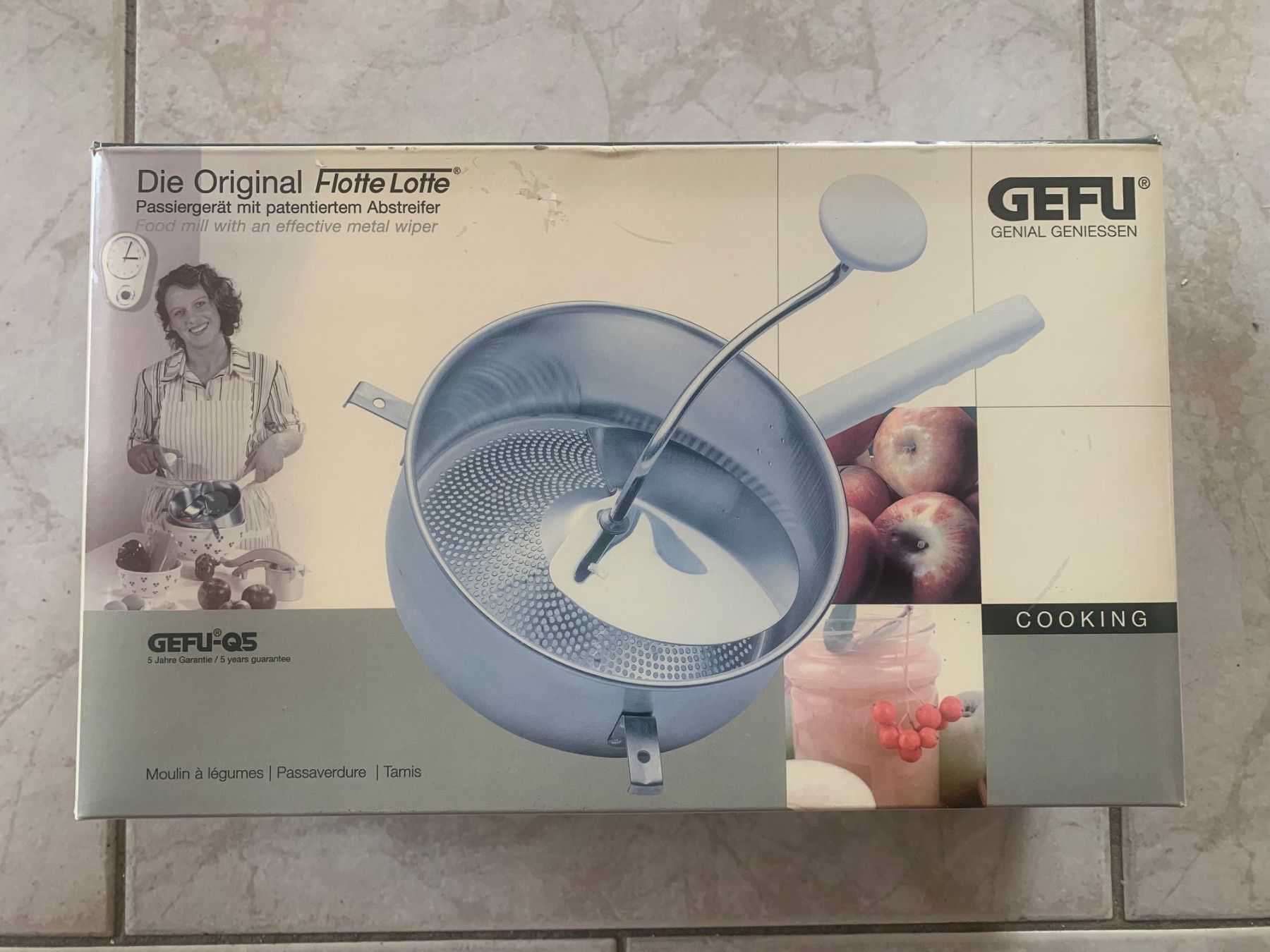Elettrodomestici da cucina: Die Original Flotte Lotte Passiergerät von GEFU – Nuovo e nell'imballaggio originale da Windisch venduto da Trudi45