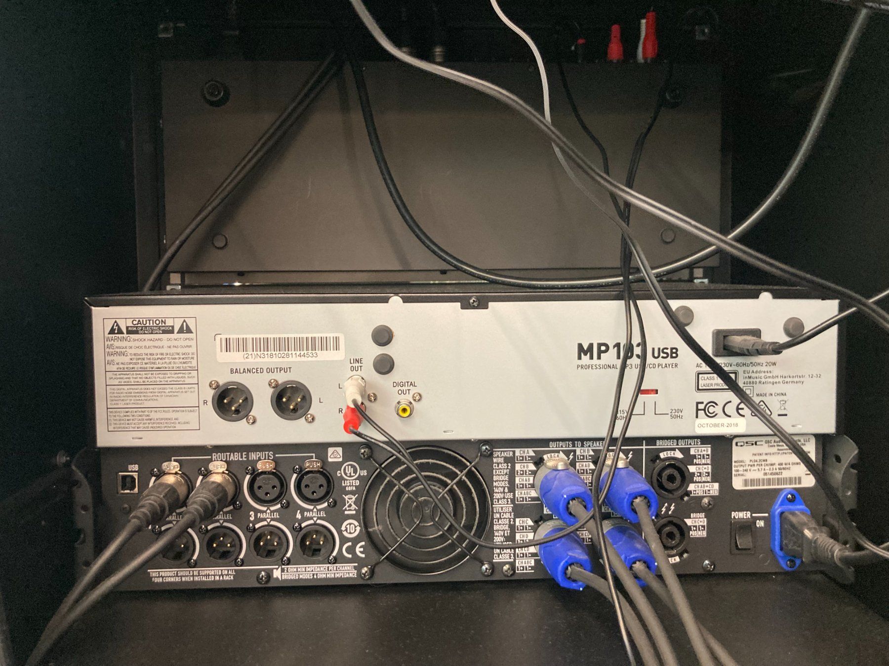 Numark Lettore multimediale & Streamer: Numark C2 Mixer MP103 USB Player QSC PLD 4.2 Amplifier – Usato da Bern venduto da angelika.rohrer 1
