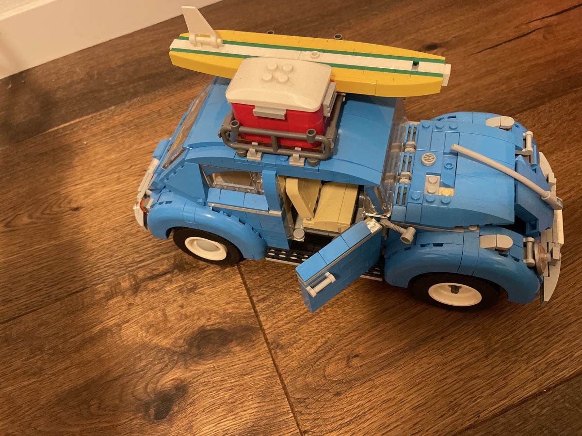 Lego Giocattoli: LEGO VW Käfer, blau, mit Surfbrett – Usato da Pura venduto da pascavaa 1