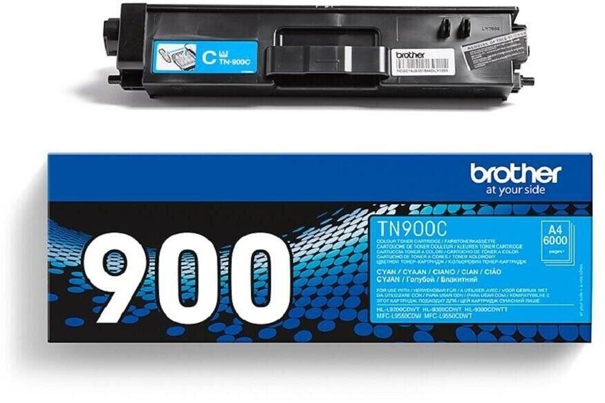 Brother Cartucce per stampanti & toner: Brother Tn-900c Doppelpack – Nuovo e nell'imballaggio originale da Basel venduto da tniederlaender