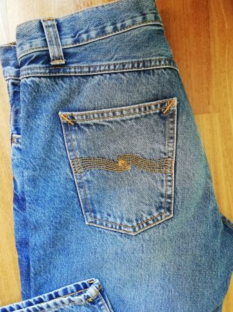 Nudie Jeans, Gritty Jackson 29/32 (Far Out) ein Mal getragen