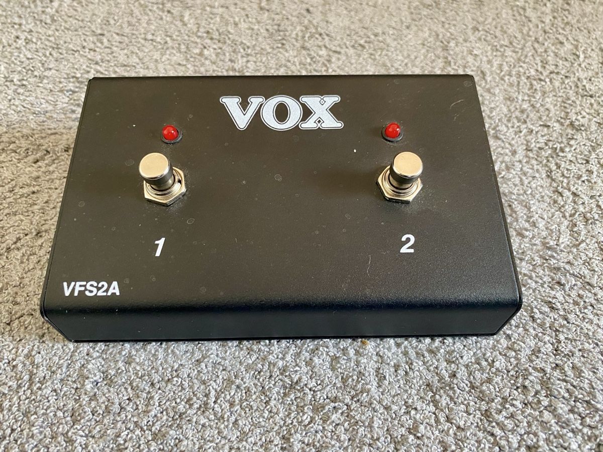 Vox Amplificatori: Vox VFS2A Footswitch – Usato da Winterthur venduto da Crazycorner