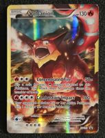 2017 POKEMON XY BLACK STAR PROMO #XY185 FULL ART/VOLCANION