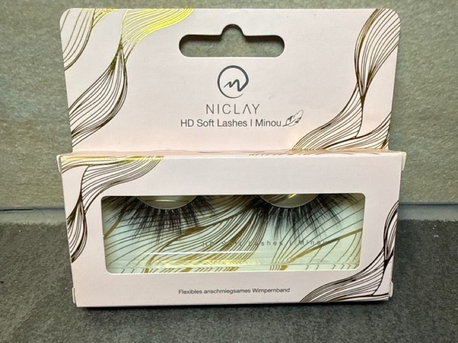 Make-up: Niclay HD sof Lashes - Minou – Neu und originalverpackt aus Otelfingen von Gasolino