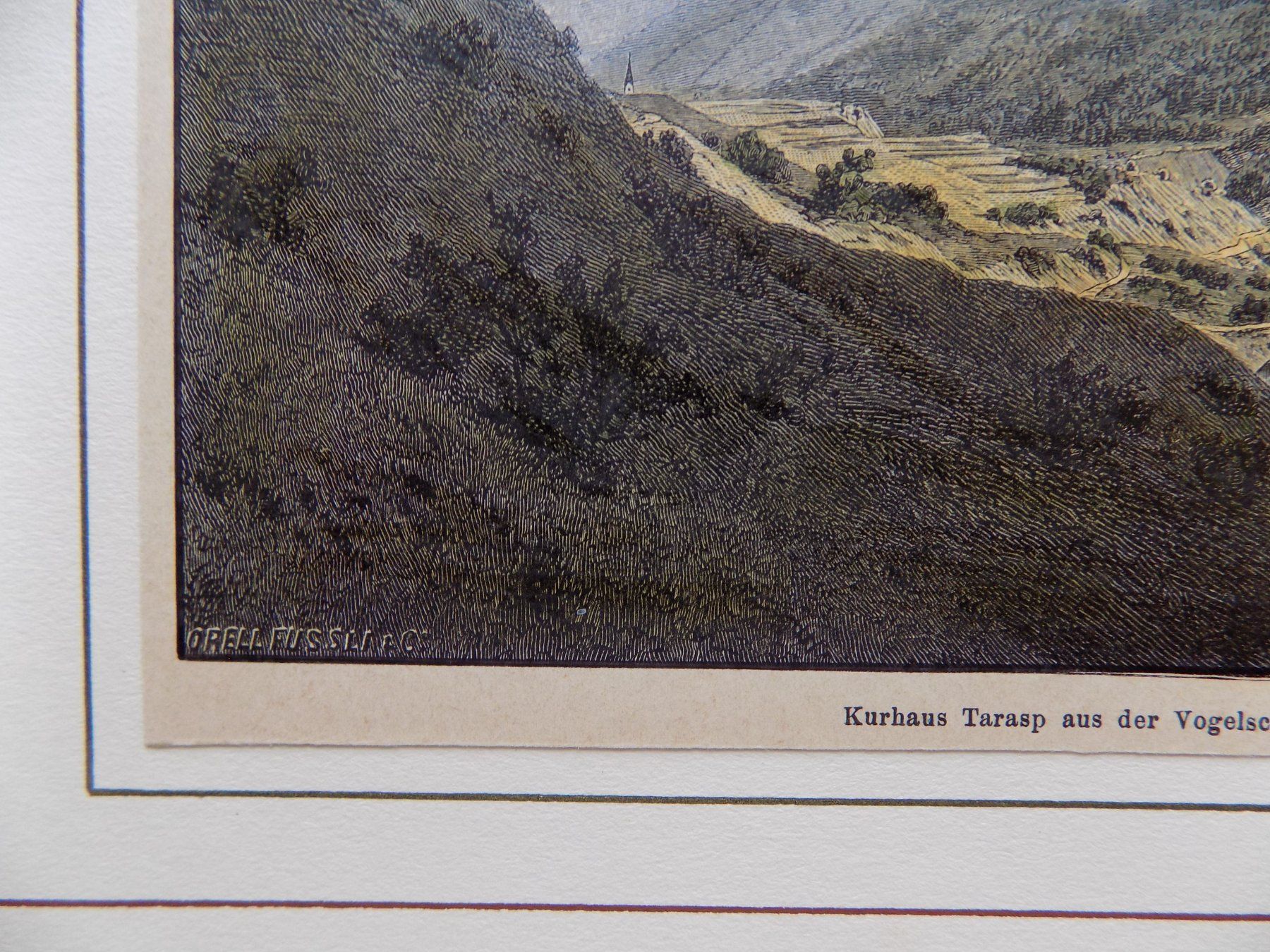 Stiche: Tarasp koloriert – Gebraucht aus Risch von Rischli15 7