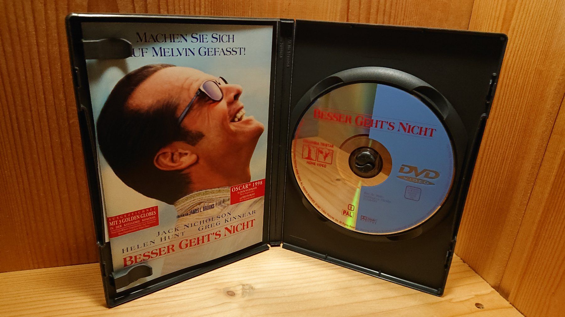 Tutti i DVDs: BESSER GEHT'S NICHT DVD mit Jack Nicholson – Usato da Wilderswil venduto da Exebub 2