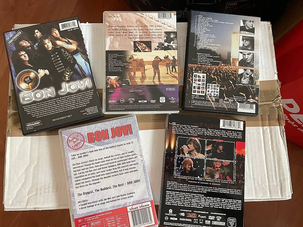 Alle DVDs: Bon Jovi : Lot de 5 DVD – Gebraucht aus Concise von audrey_f 1