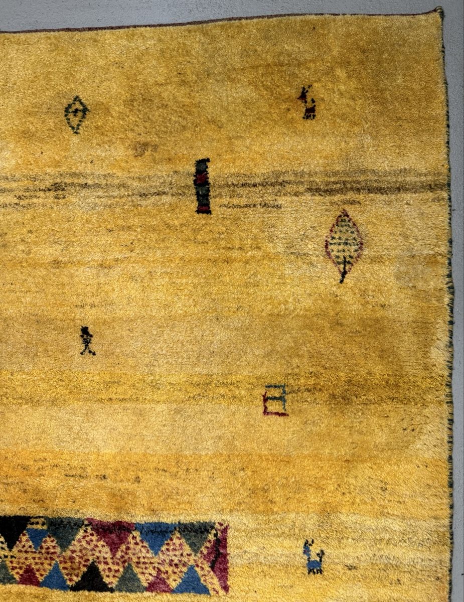 Gabbeh Tappeti: Wunderschöner Perserteppich Gabbeh 198x135.cm – Usato da Sempach venduto da Star7 5
