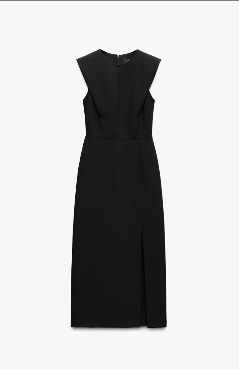 Vestiti: schwarzes Midikleid, Größe S/robe midi noire, taille S. – Nuovo e nell'imballaggio originale da Veyras venduto da ValClasse 2