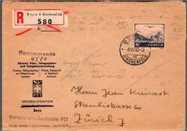 CH - Flugpost - Flugbrief 1943 nach Zürich