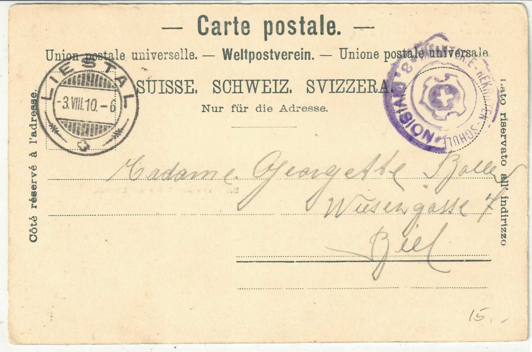 Cartoline postali: Soolbad-Schauenburg - Luftkurort – Usato da Ettingen venduto da Kartenplanet 1