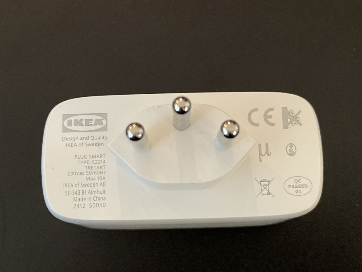 Ikea Stecker: IKEA TRETAKT Smart Plug 10A, ZIGBEE – Gebraucht aus Bülach von Ruedimax 1