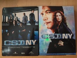 DVD's - CSI: NY kompl. Staffel 1 (D&E) & 2 (E&ES)