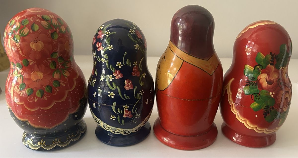 Figuren: 4 Matroschkas  – Gebraucht aus Hochfelden von larson27 8