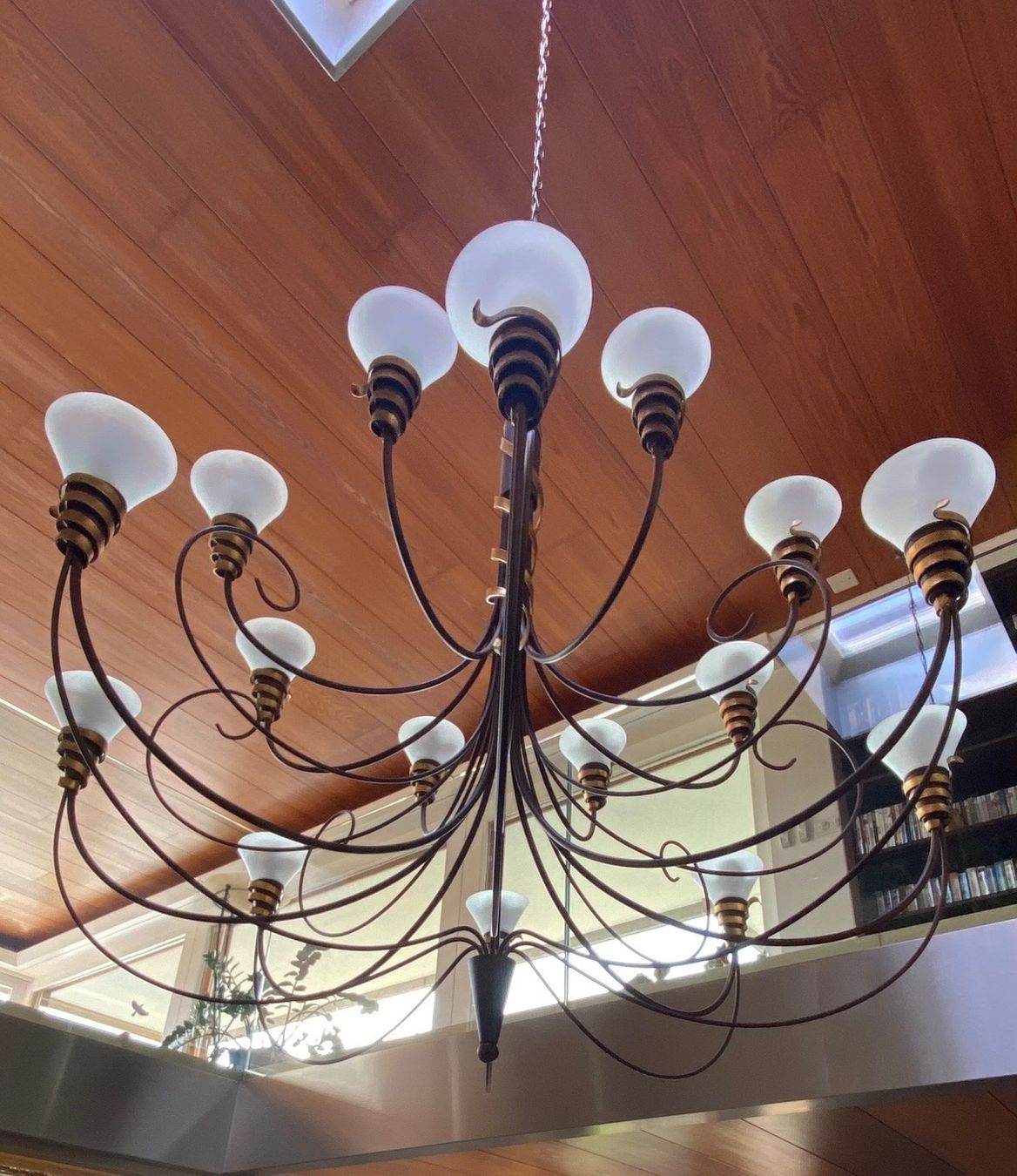 Lampade: grand lustre à 16 branches – Usato da Romont FR venduto da jeanne110 1