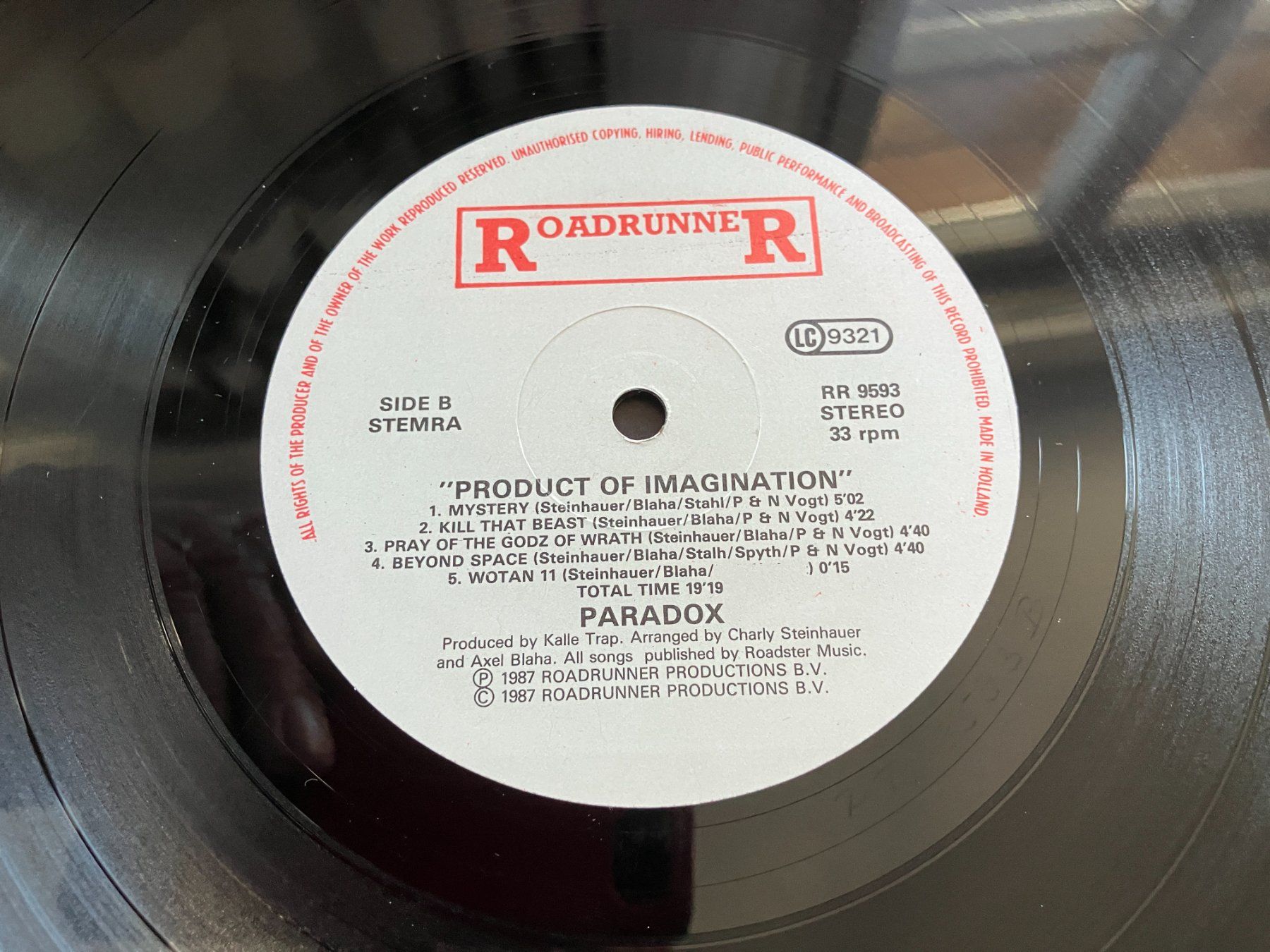 Vinyles: Paradox – D'occasion à Aarwangen par Jukebox3 8