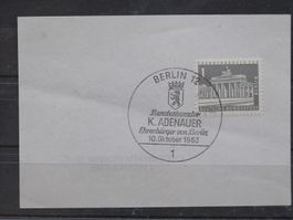 Berlin 1956 Berliner Stadtbilder II Sonderstempel