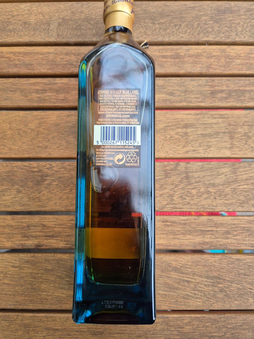 Johnnie Walker Spiritueux: Johnnie Walker Blue Label – Neuf avec emballage d'origine à Zuchwil par AdamO. 4