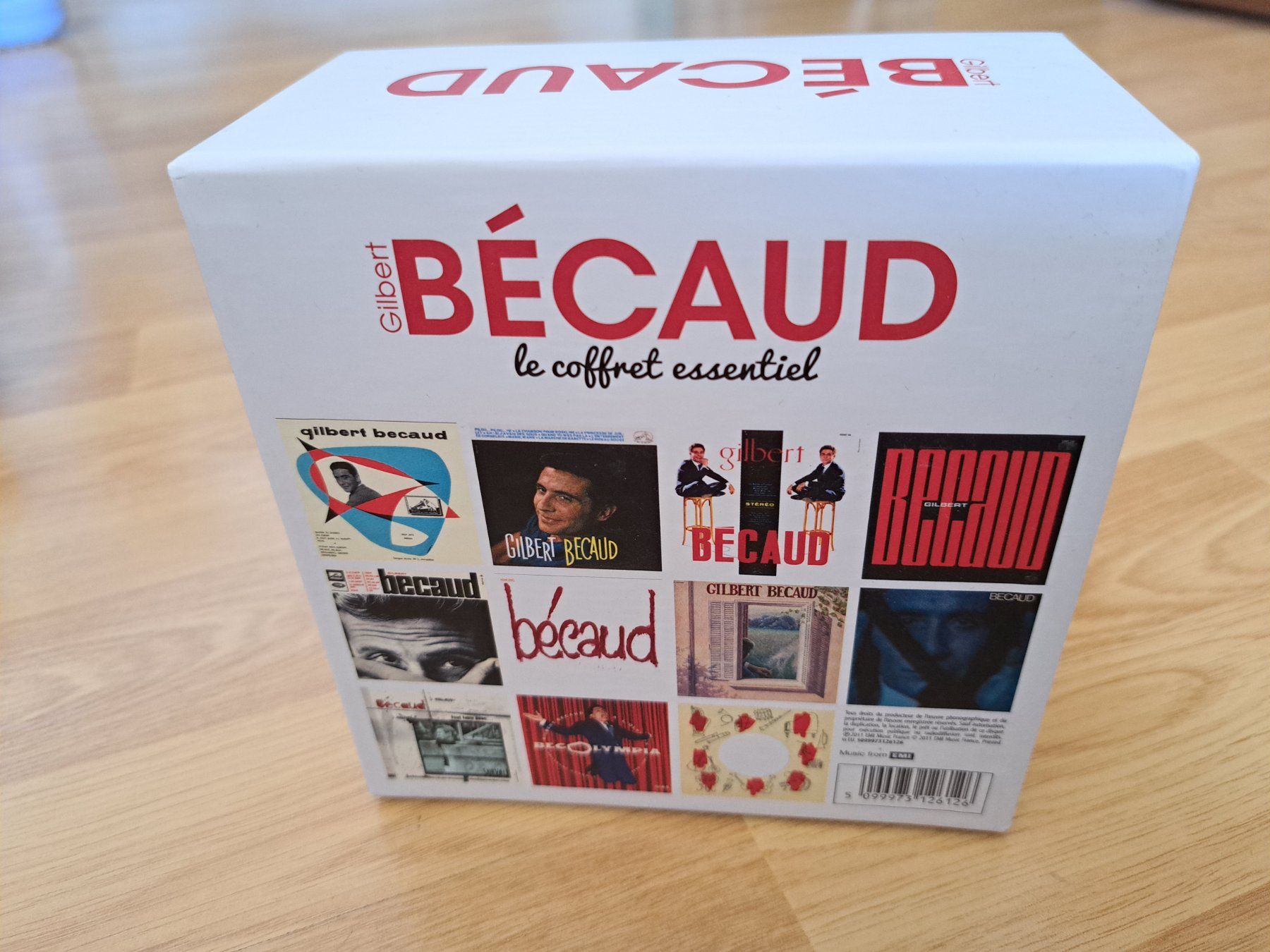 CD: Coffret 12 Cds Gilbert Bécaud – Usato da Pully venduto da bro_n52j