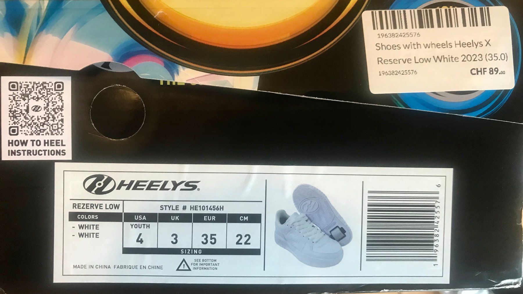 Inline-Skating & Rollschuhe: Heelys Rollenschuhe weiss Grösse 35 – Neu (gemäss Beschreibung) aus Münsingen von bozuk 2