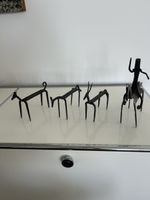 Originelle Schmiedeeisen Figuren